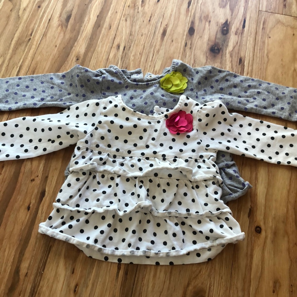 Carter’s lot of 2 shirts.